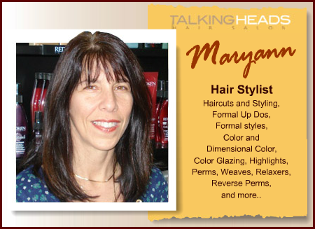 Talking Heads Salon Stylist Maryann